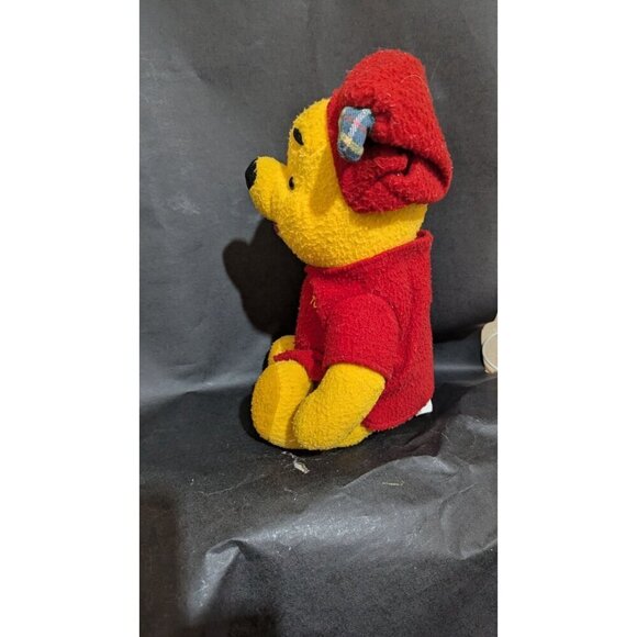 Disney Winnie The Pooh 10” Stuffed Animal Plush Wearing Pajamas bedtime pooh - Picture 3 of 8